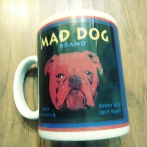 Mad Dog every bite just right coffee mug